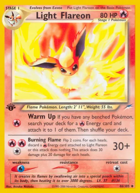 Light Flareon [Warm Up | Burning Flame]