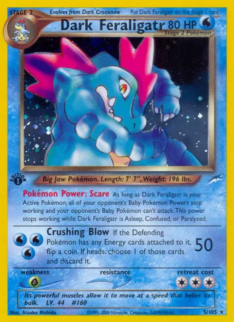 Dark Feraligatr [Scare | Crushing Blow]