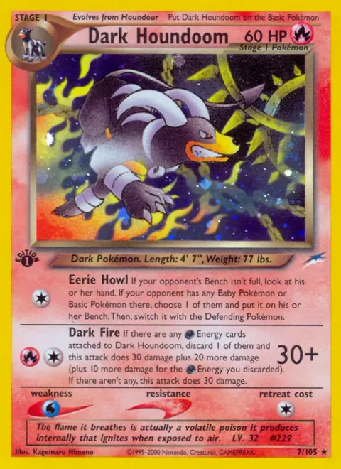Dark Houndoom [Eerie Howl | Dark Fire]