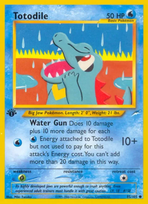 Totodile [Water Gun]
