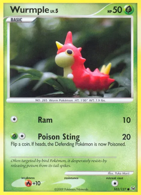 Wurmple Lv.5 [Ram | Poison Sting]