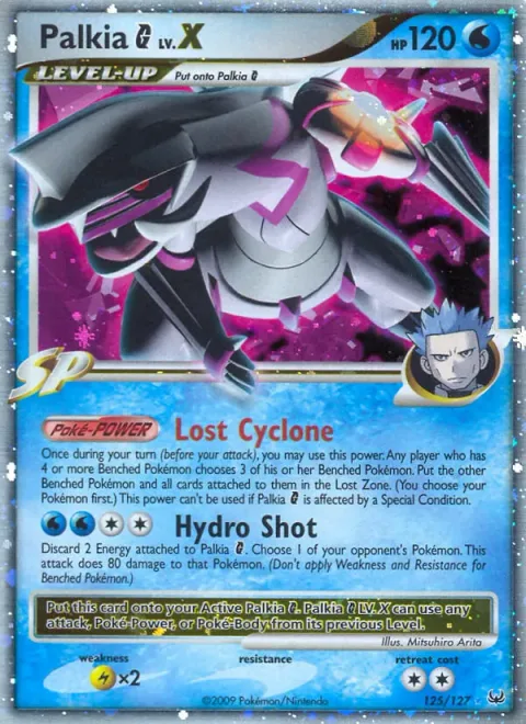 Palkia [G] LV.X [Lost Cyclone | Hydro Shot]
