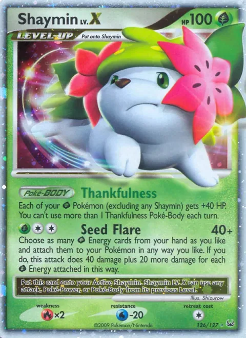 Shaymin LV.X [Thankfulness | Seed Flare]