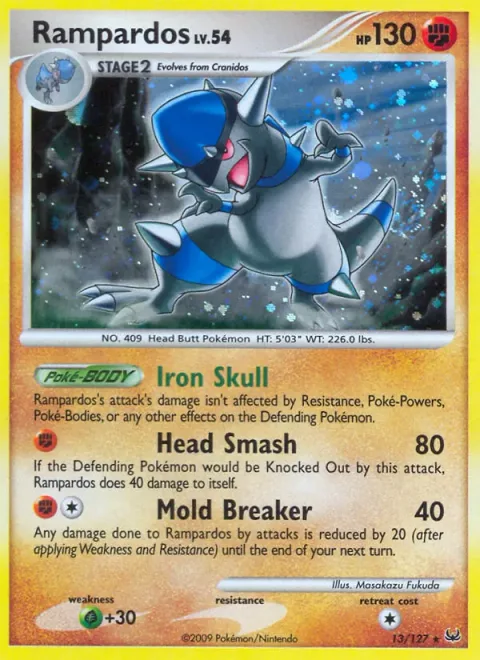 Rampardos Lv.54 [Iron Skull | Head Smash | Mold Breaker]