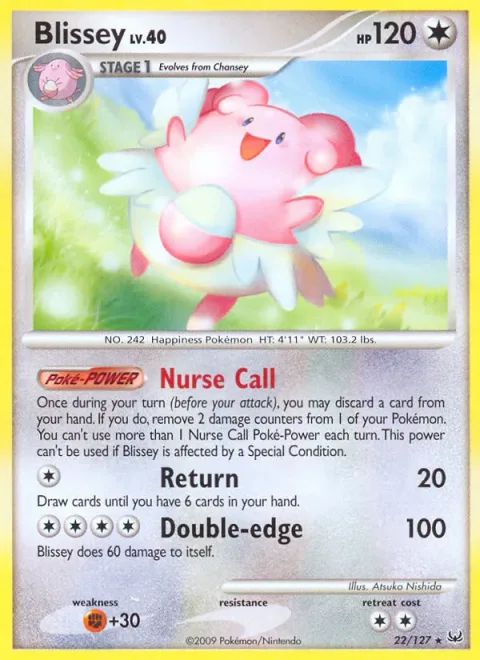 Blissey Lv.40 [Nurse Call | Return | Double-edge]