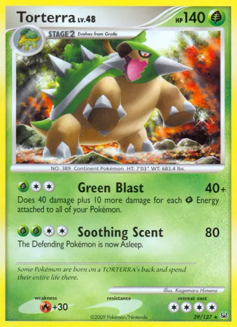 Torterra Lv.48 [Green Blast | Soothing Scent]