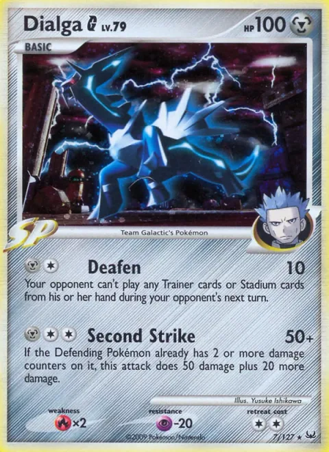 Dialga [G] Lv.79 [Deafen | Second Strike]
