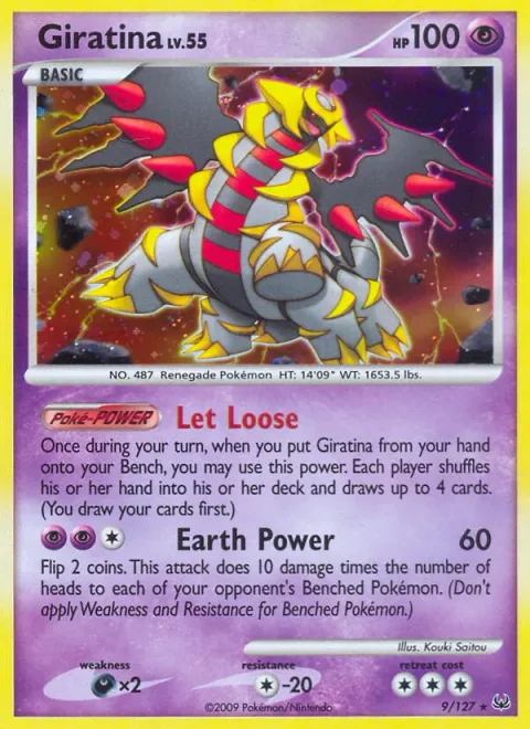 Giratina Lv.55 [Let Loose | Earth Power]