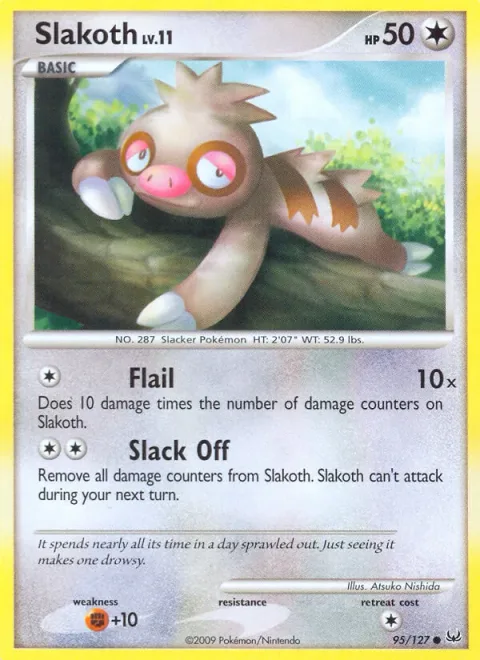 Slakoth Lv.11 [Flail | Slack Off]