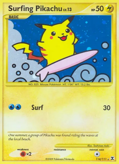 Surfing Pikachu Lv.13 [Surf]