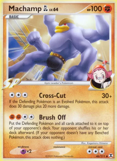 Machamp [GL] Lv.64 [Cross-Cut | Brush Off]
