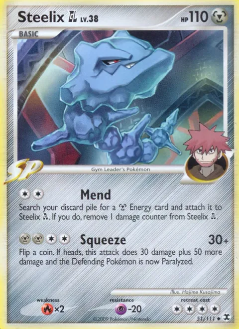 Steelix [GL] Lv.38 [Mend | Squeeze]