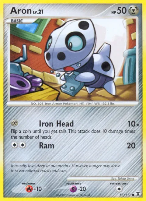 Aron Lv.21 [Iron Head | Ram]