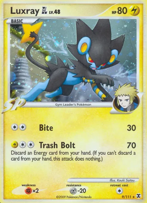 Luxray [GL] Lv.48 [Bite | Trash Bolt]