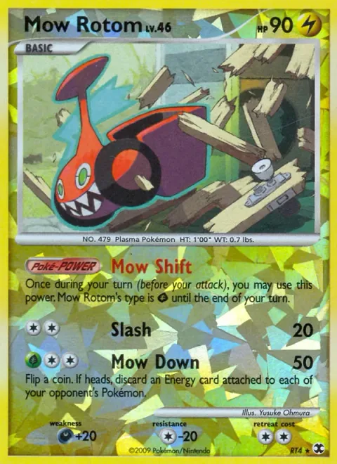 Mow Rotom Lv.46 [Mow Shift | Slash | Mow Down]