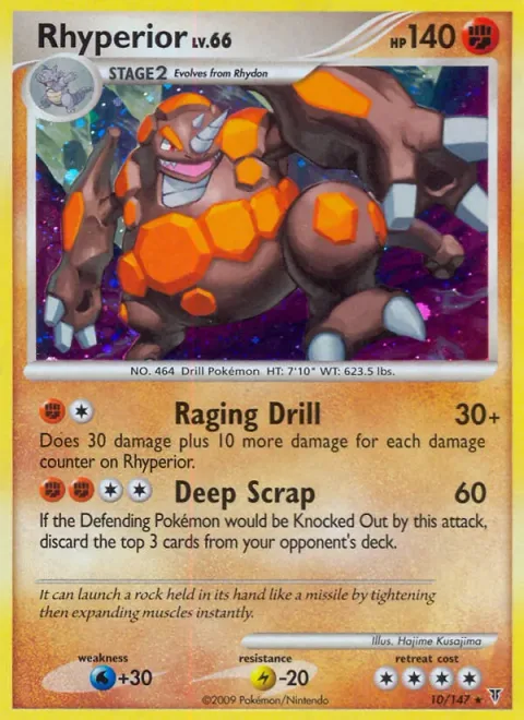 Rhyperior Lv.66 [Raging Drill | Deep Scrap]