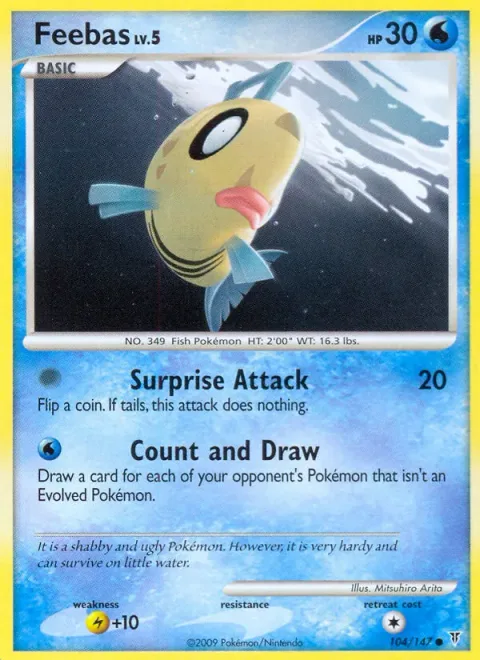Feebas Lv.5 [Surprise Attack | Count and Draw]