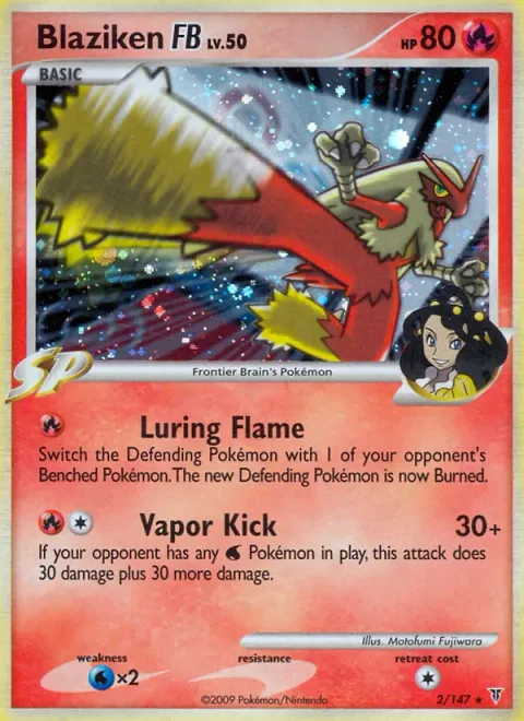 Blaziken [FB] Lv.50 [Luring Flame | Vapor Kick]