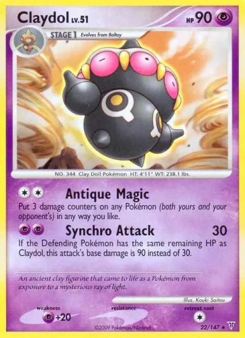 Claydol Lv.51 [Antique Magic | Synchro Attack]