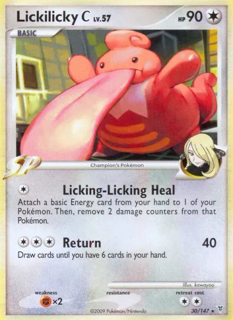 Lickilicky [C] Lv.57 [Licking-Licking Heal | Return]