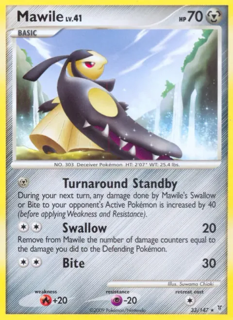 Mawile Lv.41 [Turnaround Standby | Swallow | Bite]