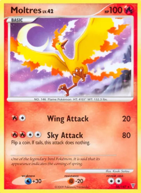 Moltres Lv.42 [Wing Attack | Sky Attack]