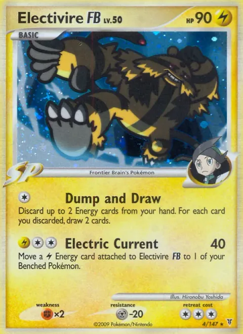 Electivire [FB] Lv.50 [Dump and Draw | Electric Current]