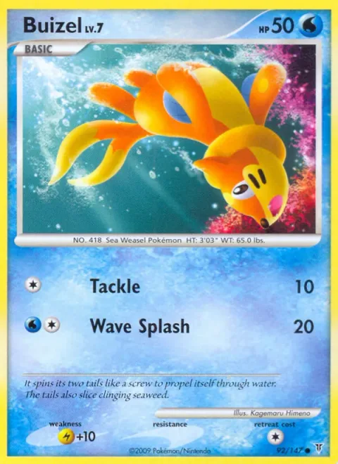 Buizel Lv.7 [Tackle | Wave Splash]
