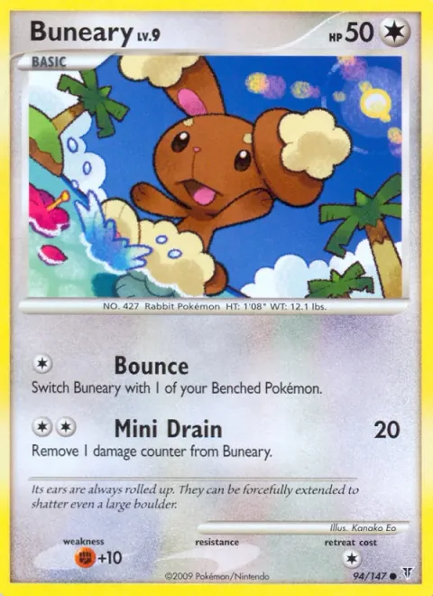 Buneary Lv.9 [Bounce | Mini Drain]