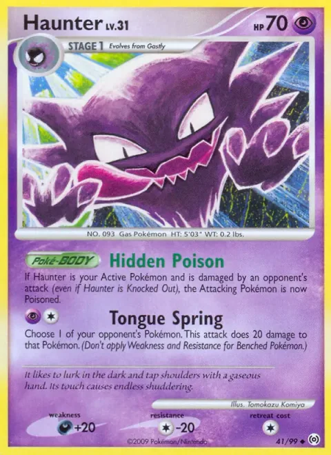 Haunter Lv.31 [Hidden Poison | Tongue Spring]