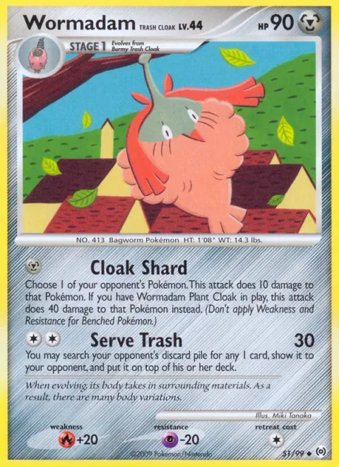 Wormadam Trash Cloak Lv.44 [Cloak Shard | Serve Trash]