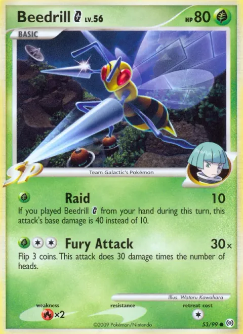Beedrill [G] Lv.56 [Raid | Fury Attack]