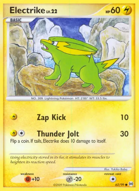 Electrike Lv.22 [Zap Kick | Thunder Jolt]