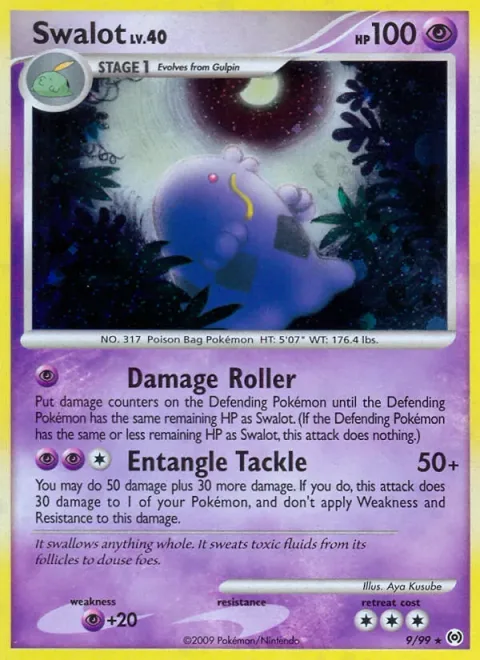 Swalot Lv.40 [Damage Roller | Entangle Tackle]