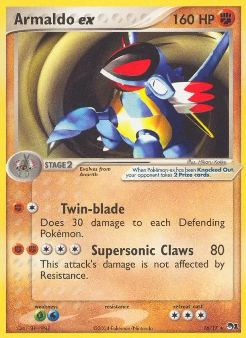 Armaldo ex [Twin-blade | Supersonic Claws]