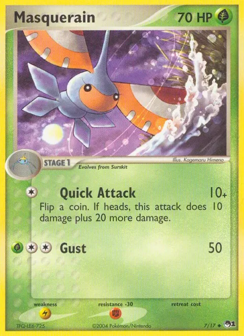Masquerain [Quick Attack | Gust]
