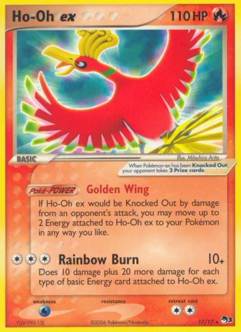 Ho-oh ex [Golden Wing | Rainbow Burn]