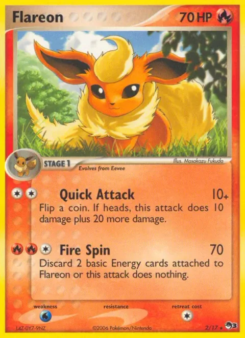 Flareon [Quick Attack | Fire Spin]
