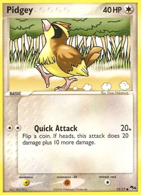 Pidgey [Quick Attack | POP4]
