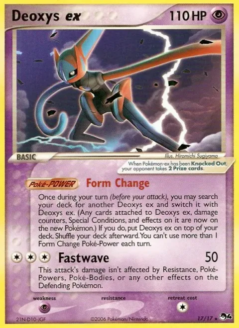 Deoxys ex [Form Change | Fastwave]