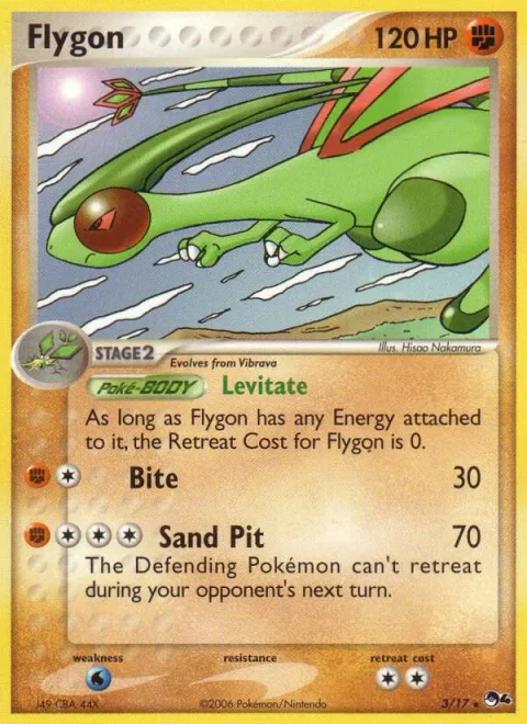 Flygon [Levitate | Bite | Sand Pit]