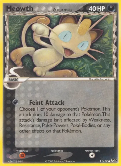 Meowth δ Delta Species [Feint Attack]