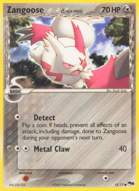 Zangoose δ Delta Species [Detect | Metal Claw]