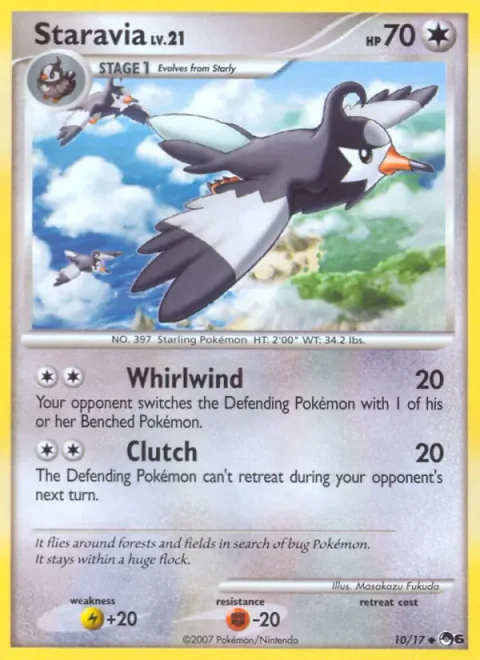 Staravia Lv.21 [Whirlwind | Clutch]