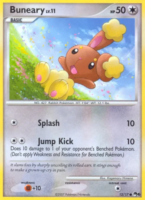 Buneary Lv.11 [Splash | Jump Kick]