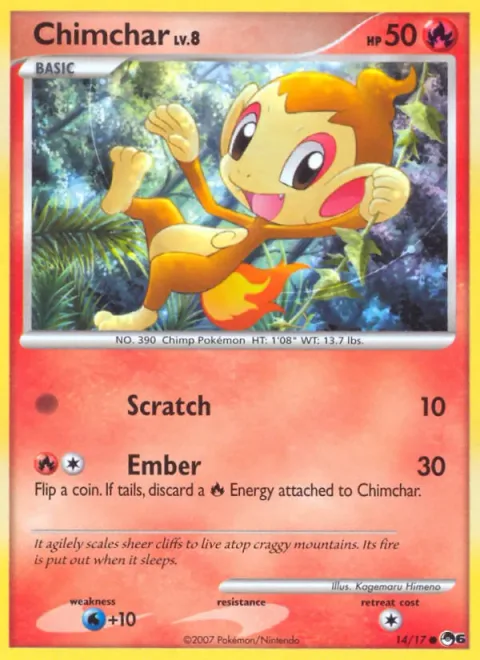 Chimchar Lv.8 [Scratch | Ember]