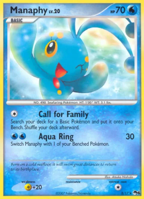 Manaphy Lv.20 [Call for Family | Aqua Ring]