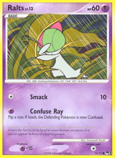 Ralts Lv.13 [Smack | Confuse Ray]
