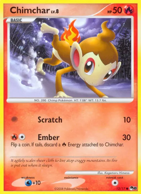 Chimchar Lv.8 [Scratch | Ember]