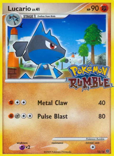 Lucario Lv.41 [Metal Claw | Pulse Blast]